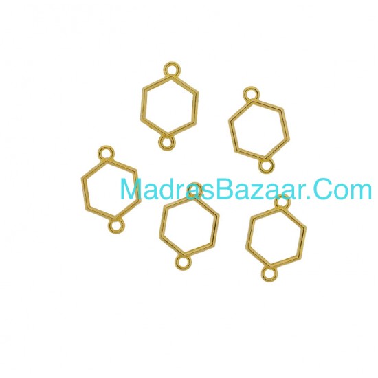 Hexagon Double loop Bezel